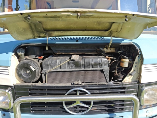 1564797-98 Husbuss Mercedes-Benz L 608 DGE, 85hk, 1982