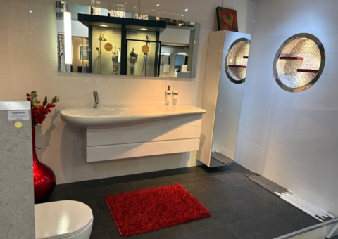 Bathroom furniture, 4 parts - Laufen Ilbagno Alessi ONE, 160 cm, lighting