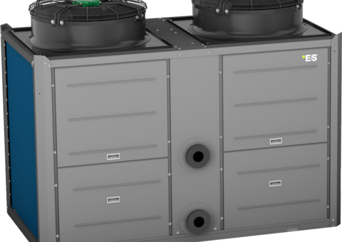 90 kW Luft/Vatten-värmepump – Oanvänd för industri och större fastigheter  – P61
