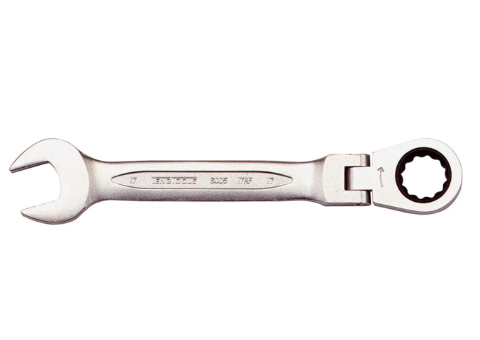 1571647-1 U-ringspärrnycklar, 4 st - TengTools, 18 mm, ledbar ring, spärrfunktion