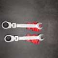 1571647-3 U-ringspärrnycklar, 4 st - TengTools, 18 mm, ledbar ring, spärrfunktion