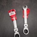 1571647-6 U-ringspärrnycklar, 4 st - TengTools, 18 mm, ledbar ring, spärrfunktion