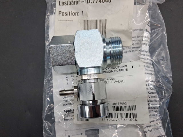 1571656-6 Brake couplings and hydraulic couplings - Parker TEMA