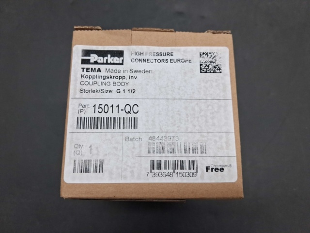 1571656-13 Brake couplings and hydraulic couplings - Parker TEMA