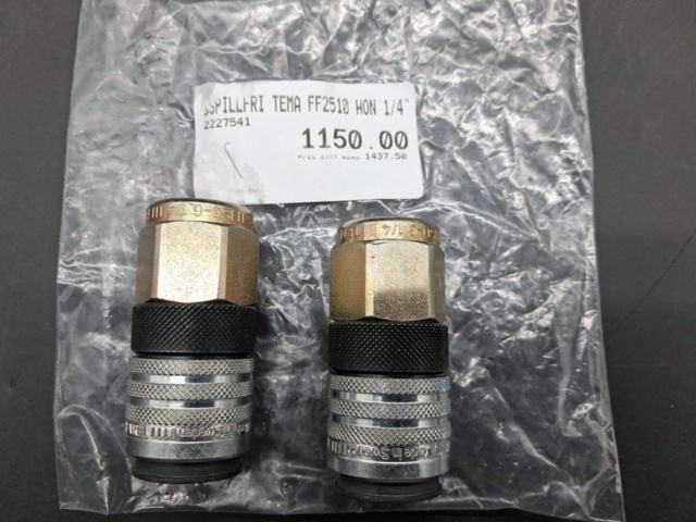 1571657-6 Flatface-snabbkopplingar - TEMA FF2510 och G1/4