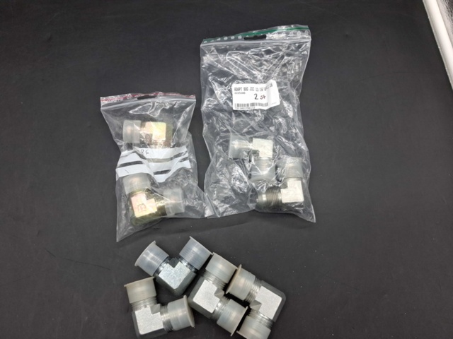 1571659-2 Hydraulic angle adapters and couplings - mixed models