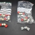 1571659-6 Hydraulic angle adapters and couplings - mixed models