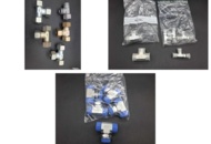 1571660 Hydraulic T-couplings and angle couplings - mixed dimensions