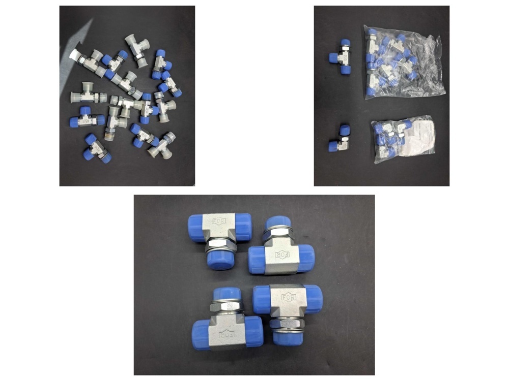 1571661-1 Hydraulic T-couplings and adapters - mixed models