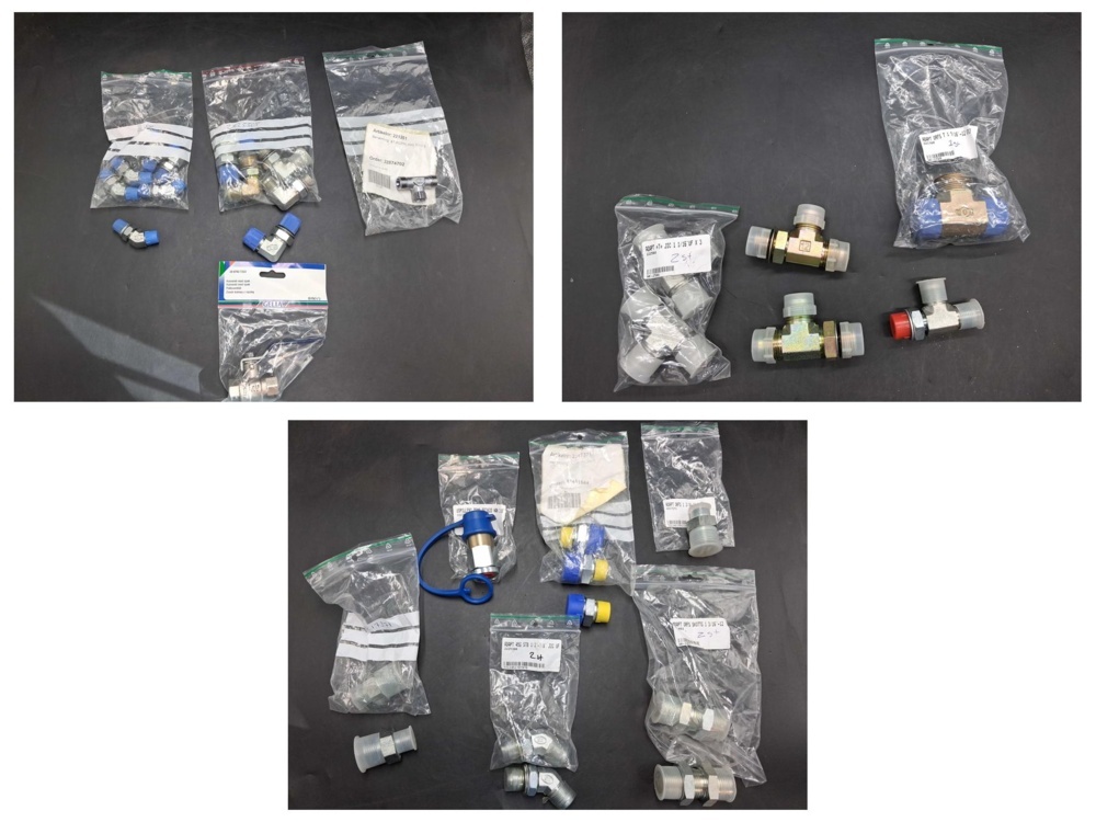 1571662-1 Hydraulic couplings and adapters - mixed models