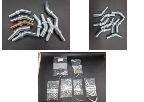 Vinklade hydrauliska slangnipplar - blandade modeller