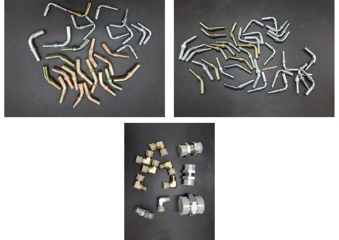 Hydraulic hose nipples and adapters - mixed models