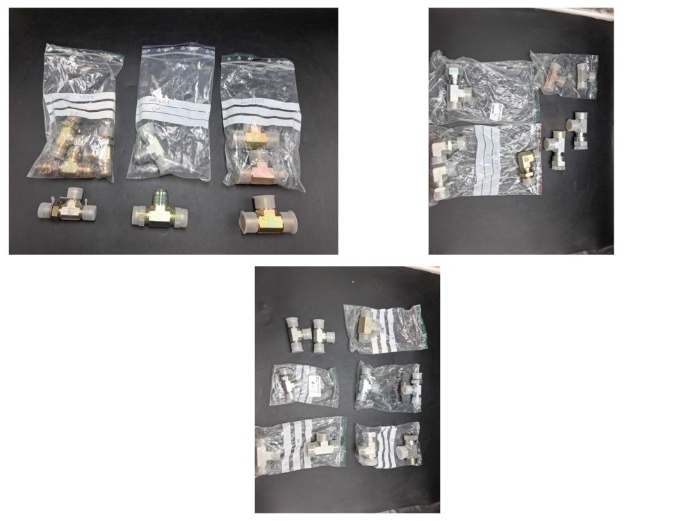 1571670-1 Hydraulic T-couplings - mixed models