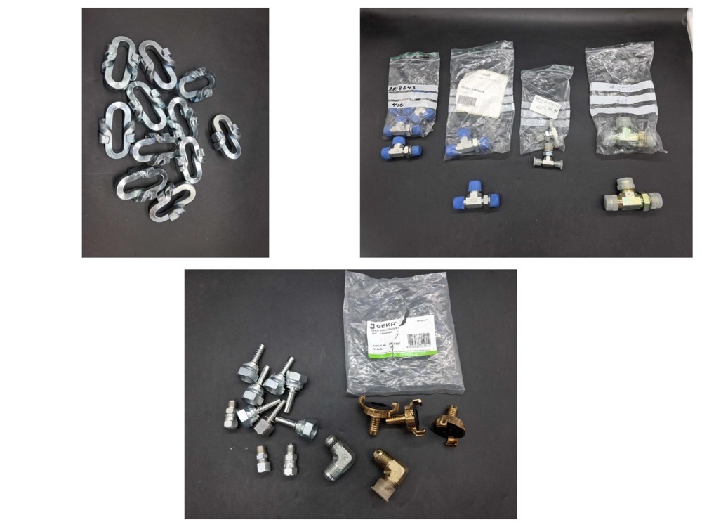 1571673-1 Shackles, ball valves and couplings - mixed models