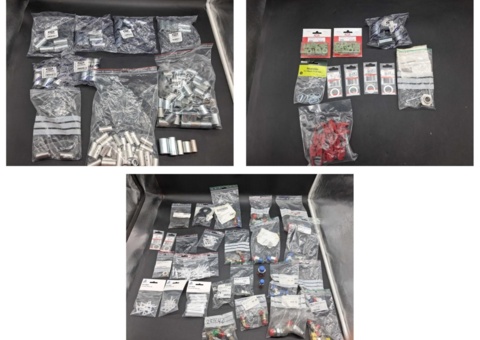 Sleeves, washers and fasteners - mixed lot