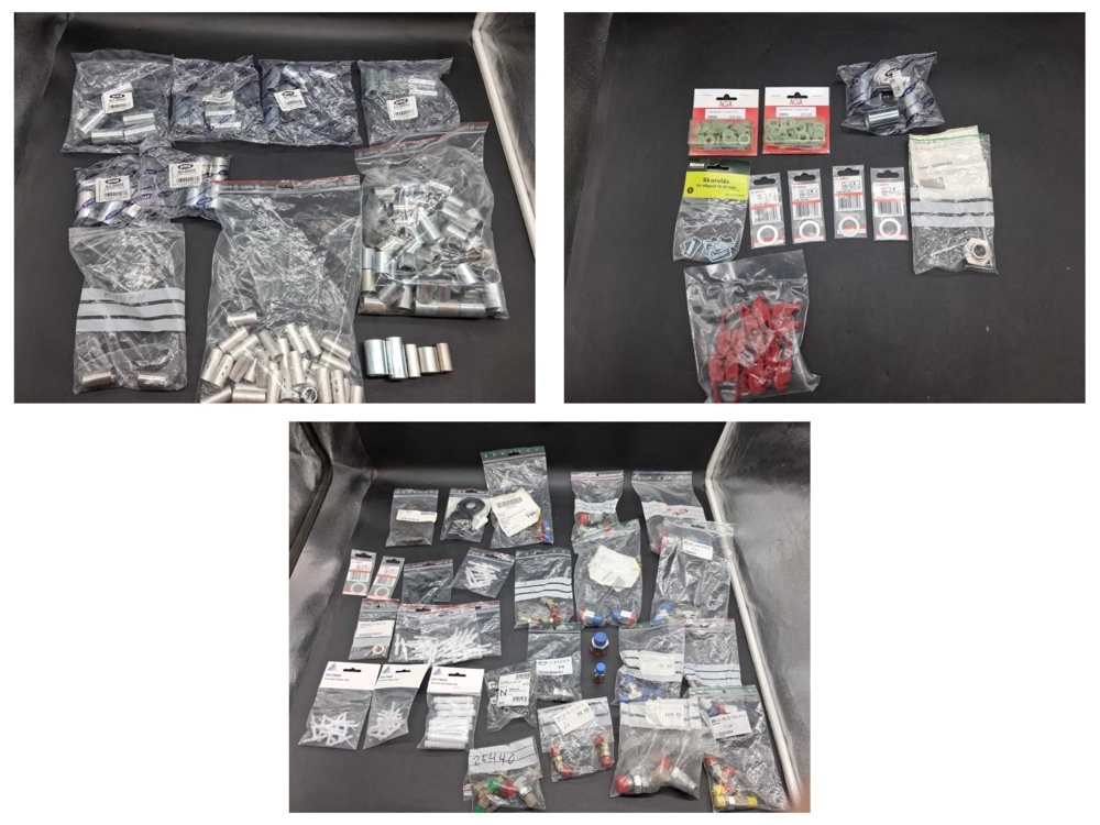 1571675-1 Sleeves, washers and fasteners - mixed lot