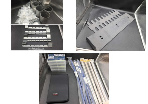 Ventilation and mounting parts - mixed lot