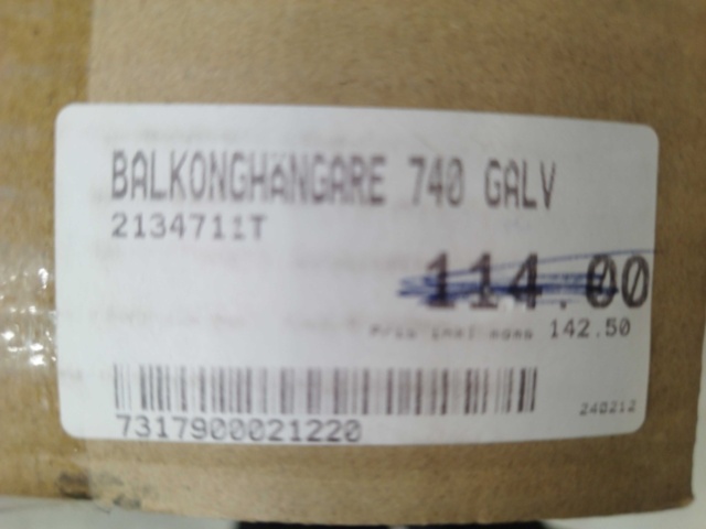 1571702-11 Balkonghängare och bygg-/trädgårdstillbehör - blandat parti