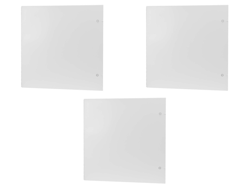 1571707-2 Inspection hatches, 3 pcs - EI30, 500x500 mm, white lacquered