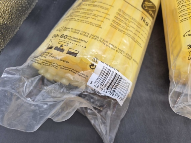 1571709-7 Limstavar, 15 st x 1 kg - Rapid, Universal PRO+, 12 mm
