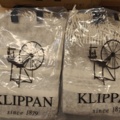 1564800-1 Wool blankets 2 pcs new - Klippan Freja Grey