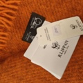 1564801-4 Wool blankets 2 pcs new - Klippan Gotland Orange