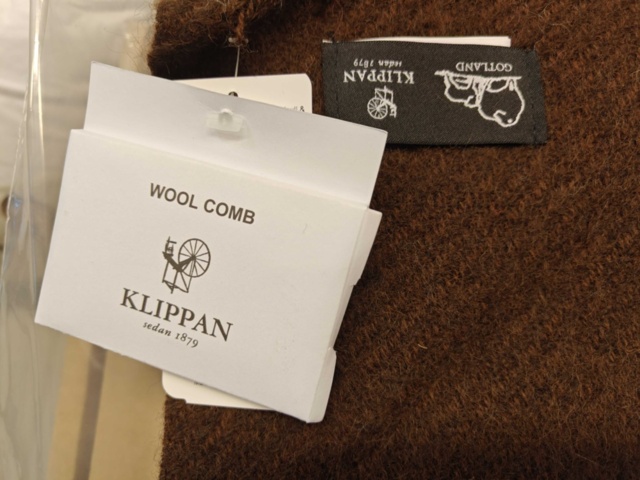 1564803-4 Ullfiltar 2 st nya - Klippan Gotland Walnut