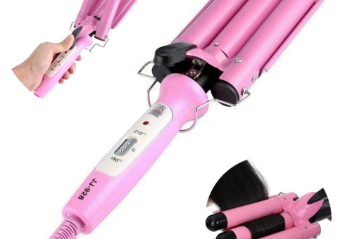 Curling Iron / Curling Iron, 5-Pack - Ceramic with 3 Cylinders