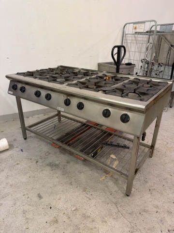 1566679-1 Gasspis med 8 brännare – Wery