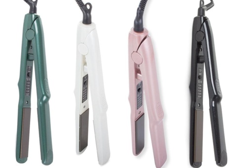 Straightener, 5-Pack with Ceramic Plates - Adjustable Heat