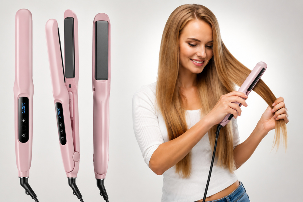1536987-2 Straightener, 5-Pack with Ceramic Plates - Adjustable Heat