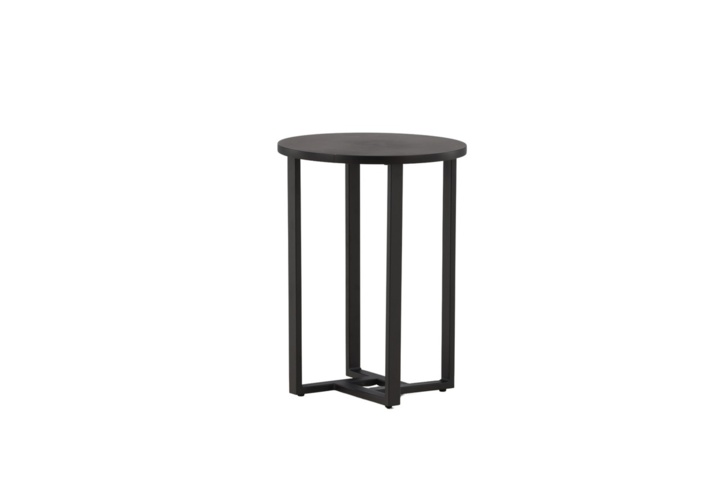 1570055-2 Soffbord 40cm svart & lampa