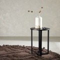 1570055-1 Soffbord 40cm svart & lampa