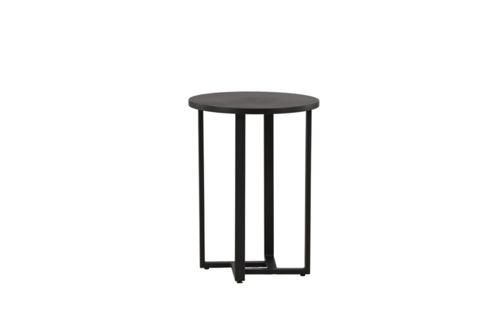 1570055-3 Soffbord 40cm svart & lampa