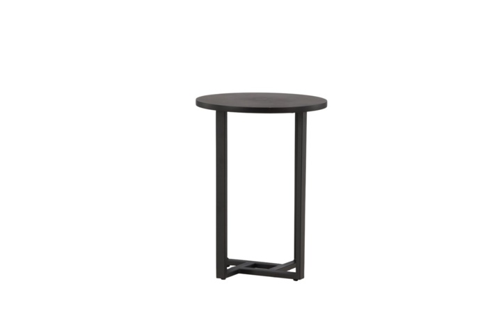 1570055-4 Soffbord 40cm svart & lampa