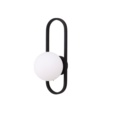 1570055-7 Soffbord 40cm svart & lampa