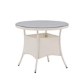 1570057-1 Runda matbord 90 cm vit