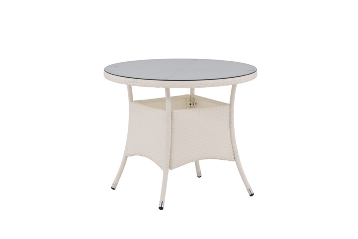1570057-1 Runda matbord 90 cm vit