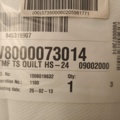 1564808-4 Bäddmadrasser 2 st nya, 90 x 200 cm - TMF TS Quilt HS 24