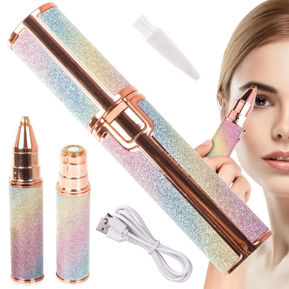 1536989-1 2in1 Rechargeable Shaver, 5-Pack For Face and Eyebrows