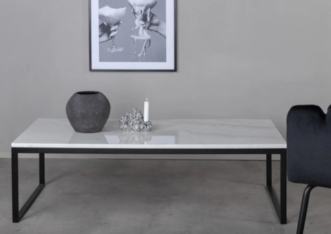 Soffbord 120 x 60 Vit