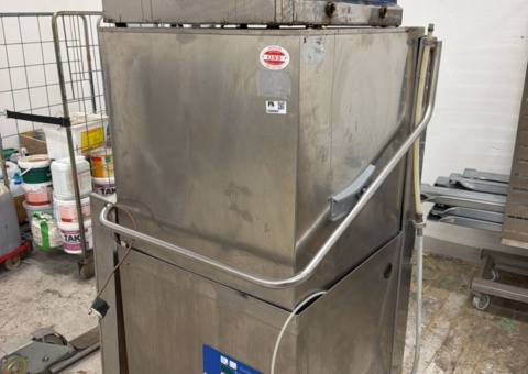 Dishwasher with fryer and worktop - Ecolab Ecotemp 12 / Sicomex