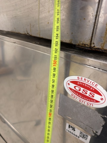 1566689-13 Diskmaskin med fritös och arbetsbänksskiva - Ecolab Ecotemp 12 / Sicomex