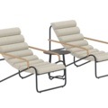 1570086-4 Lounge Set Antracit