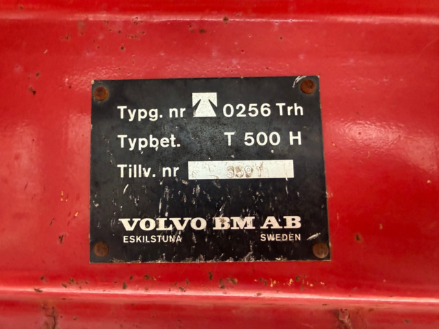 1571825-52 Traktor VOLVO-BM T 500 H -1977