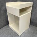 1436439-7 Lamp, side table and curtains with rails