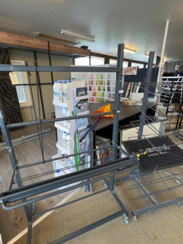 1529986-2 Collection of store furnishings