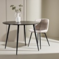 1570103-1 Matbord 100cm svart
