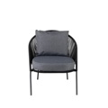 1570107-3 Loungefåtölj svart