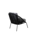 1570107-5 Loungefåtölj svart